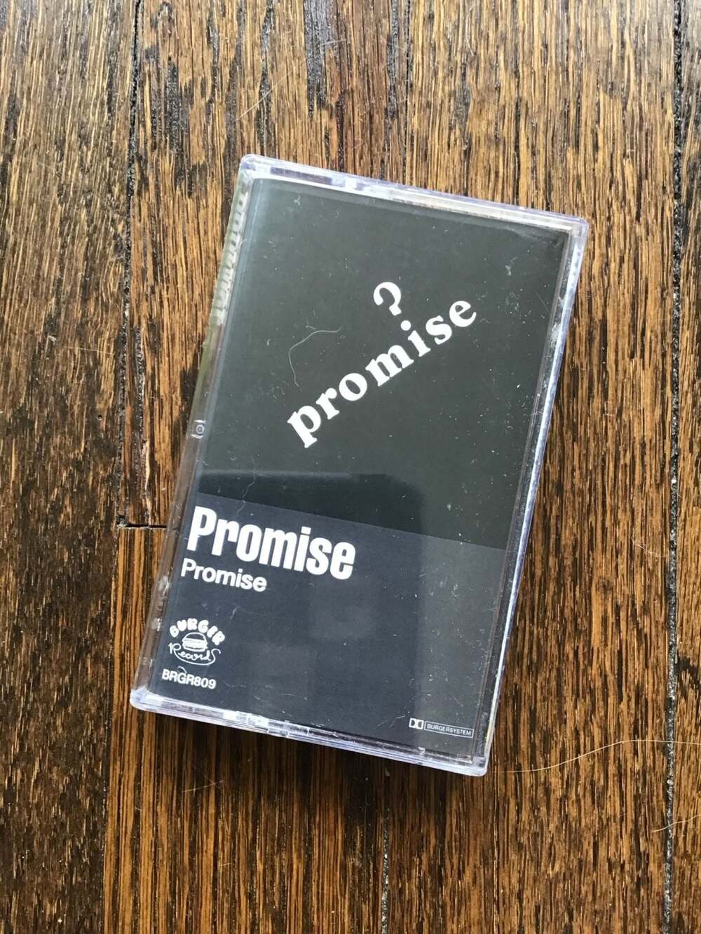 Promise Self-Titled CASSETTE TAPE BRGR809 BURGER RECS GOT KINDA LOST POWER POP